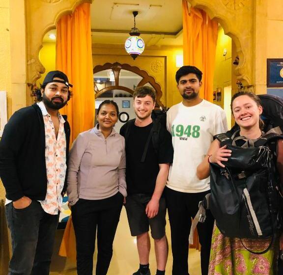 Jaisalmer Hostel Crowd