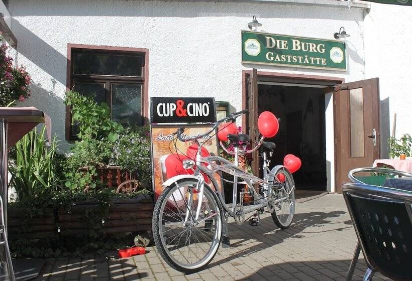 ホテル Pension Und Restaurant Die Burg