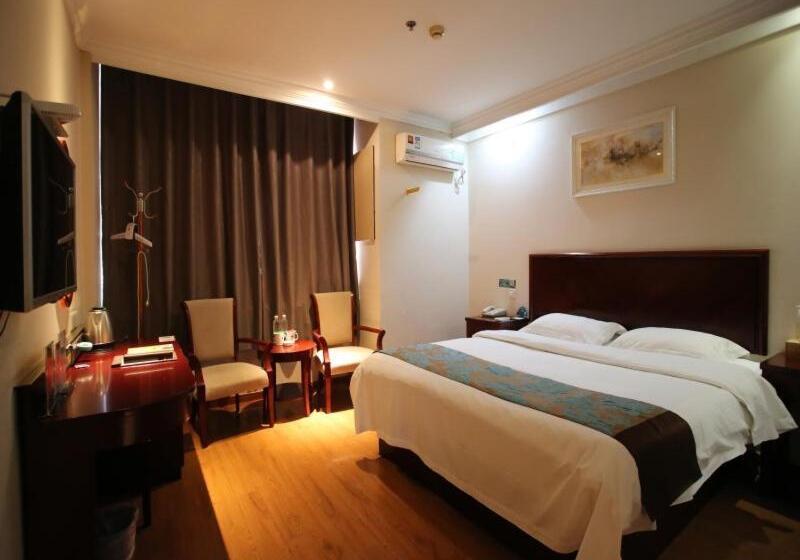 호텔 Greentree Inn Jiangsu Wuxi Yangjian Xihu Road Express