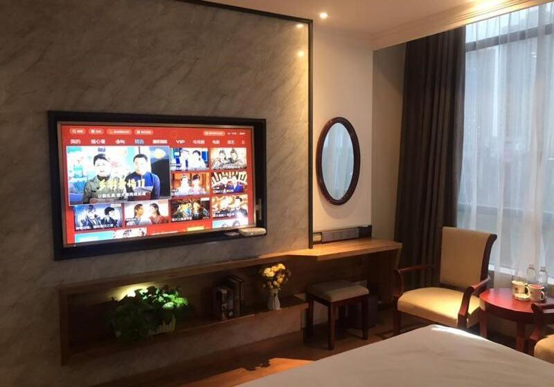 호텔 Greentree Inn Jiangsu Wuxi Yangjian Xihu Road Express