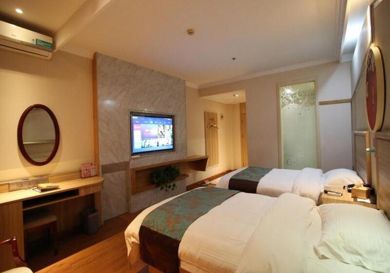 호텔 Greentree Inn Jiangsu Wuxi Yangjian Xihu Road Express