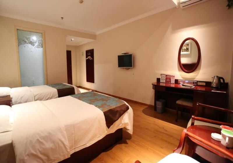 호텔 Greentree Inn Jiangsu Wuxi Yangjian Xihu Road Express