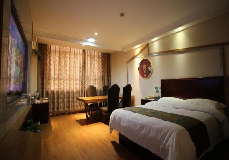 호텔 Greentree Inn Jiangsu Wuxi Yangjian Xihu Road Express