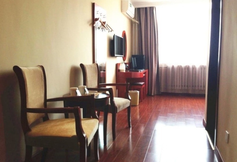 בית מלון כפרי Greentree Inn Jinan Gaoxin District Suncun New District Express