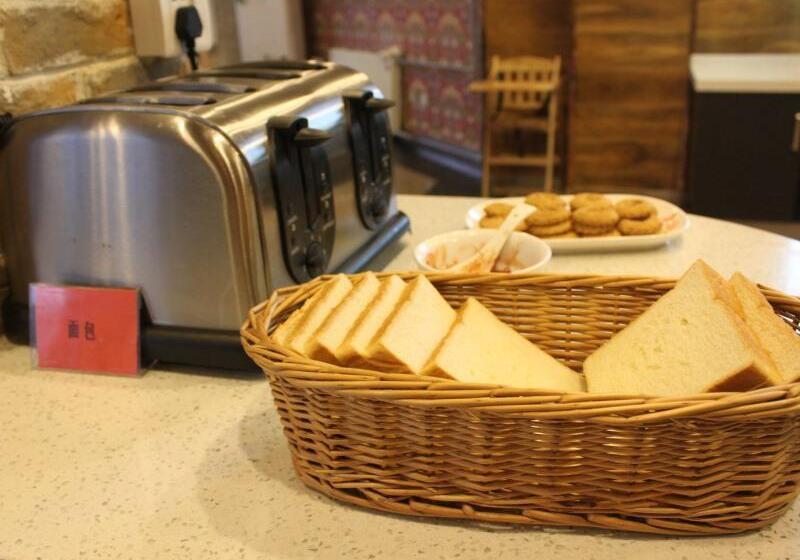 בית מלון כפרי Greentree Inn Shandong Zibo Zichuan District Flyover Business