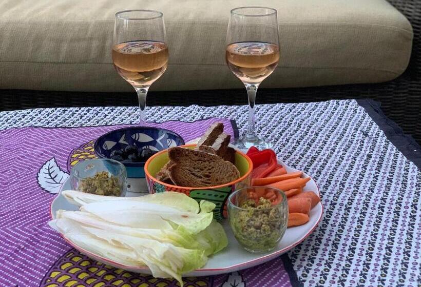 민박 Sous Les Oliviers Jacuzzi Studios De Standing Tout équipés