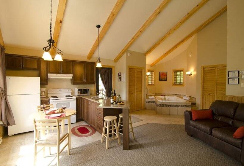 استراحتگاه Chalets Lac à La Truite