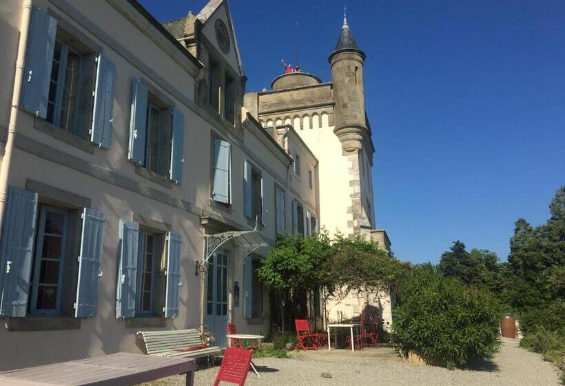 مبيت وإفطار Château De Villeneuve   Montolieu