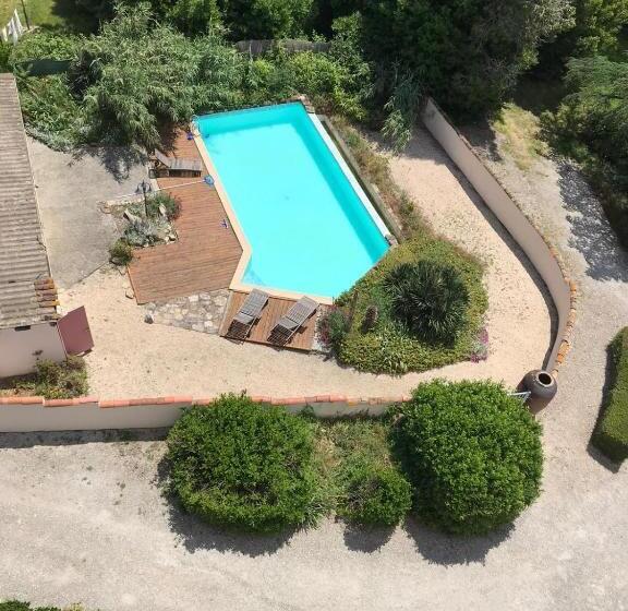 مبيت وإفطار Château De Villeneuve   Montolieu