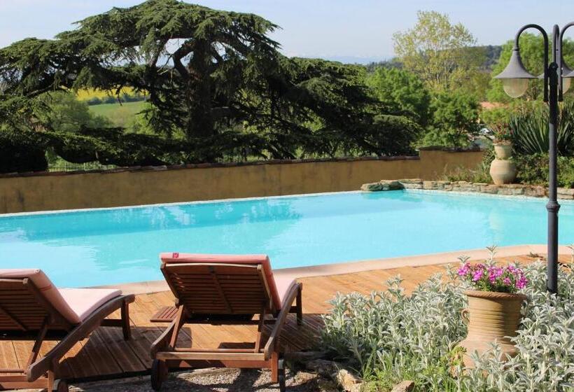 مبيت وإفطار Château De Villeneuve   Montolieu