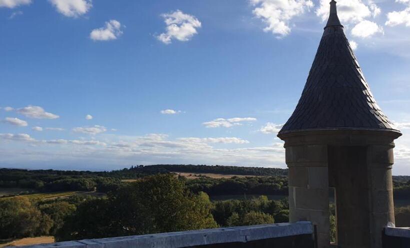 مبيت وإفطار Château De Villeneuve   Montolieu