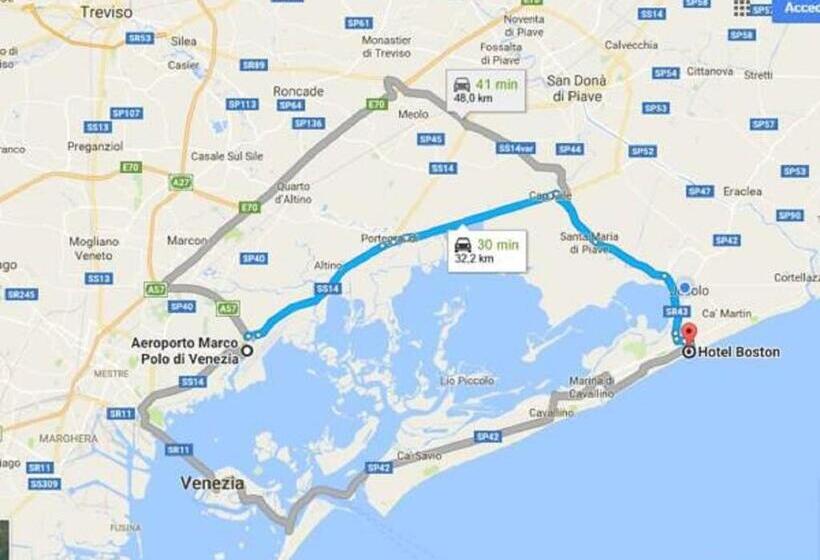 호텔 Boston 3 Stelle Superior Frontemare