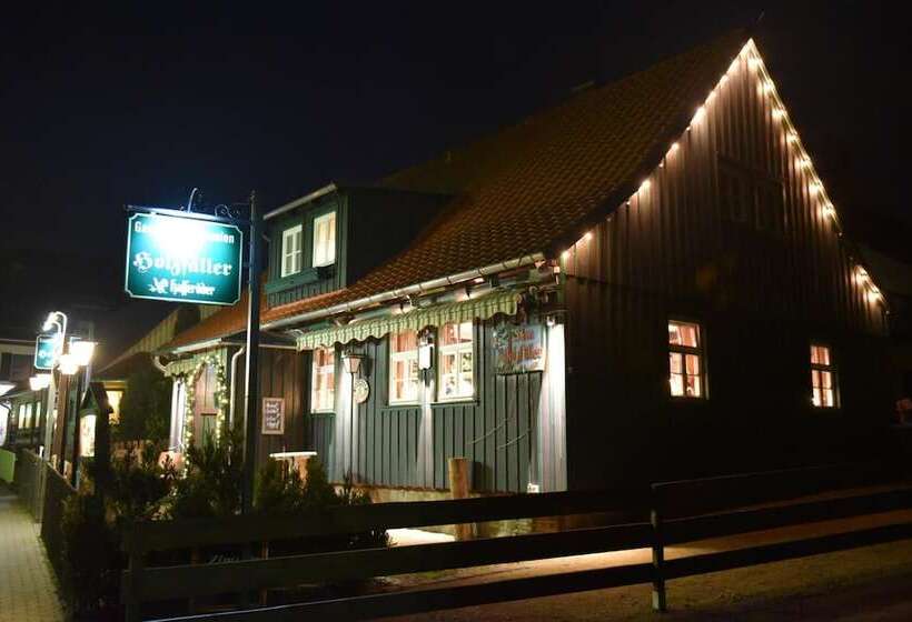 호텔 Garni Und Gaststätte Zum Holzfäller