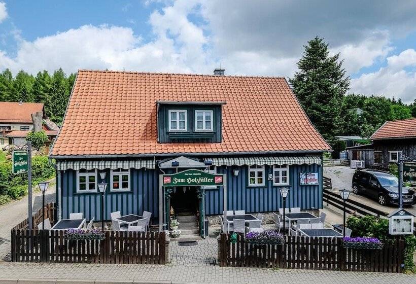 호텔 Garni Und Gaststätte Zum Holzfäller