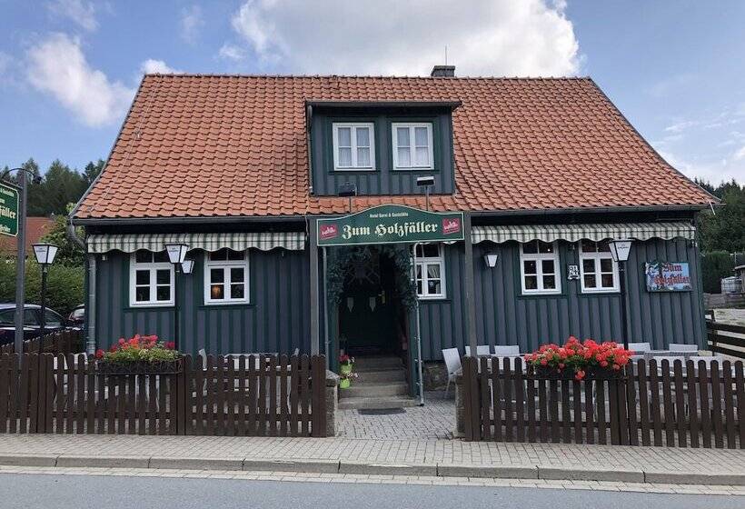 호텔 Garni Und Gaststätte Zum Holzfäller