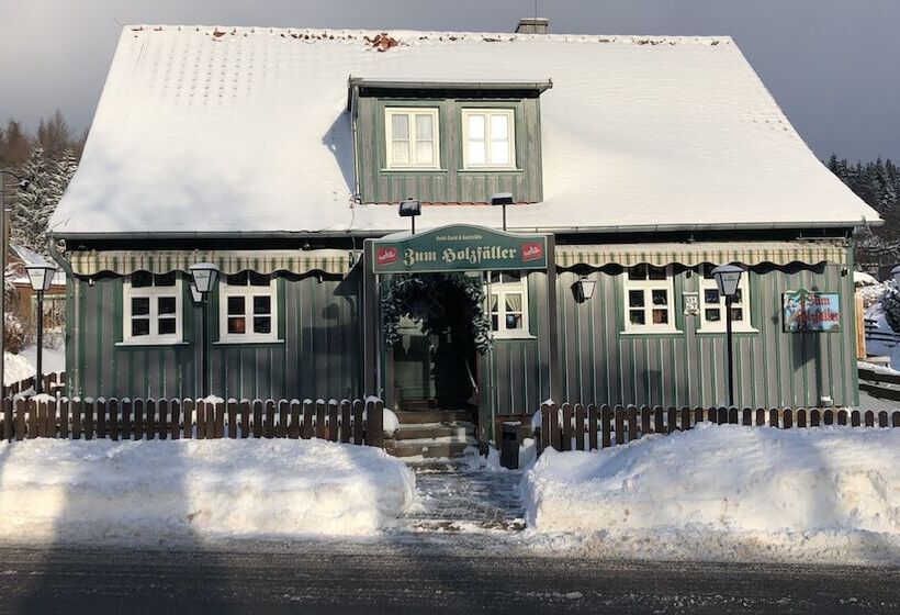 호텔 Garni Und Gaststätte Zum Holzfäller
