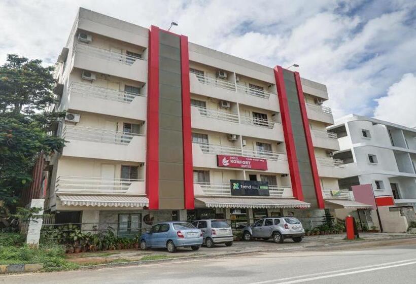 ホテル Treebo Komfort Suites, 3 Km From Mysore Palace