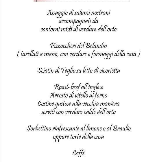 בית מלון כפרי Belandin Ristorante