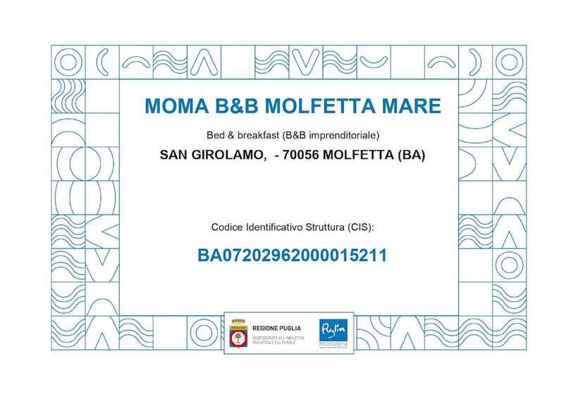 Moma B&b Molfetta Mare