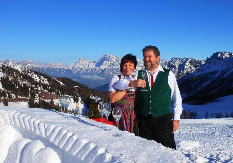 ベッドアンドブレックファースト Rifugio Capanna Passo Valles