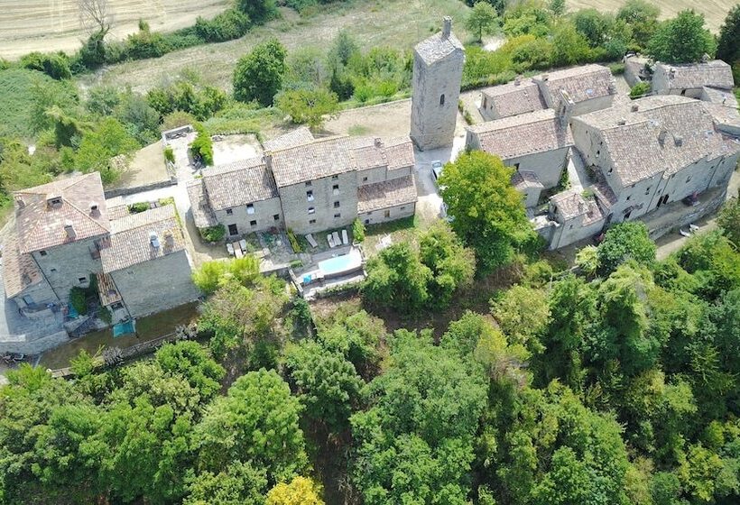 בית מלון כפרי Agriturismo Biologico Castello Della Pieve