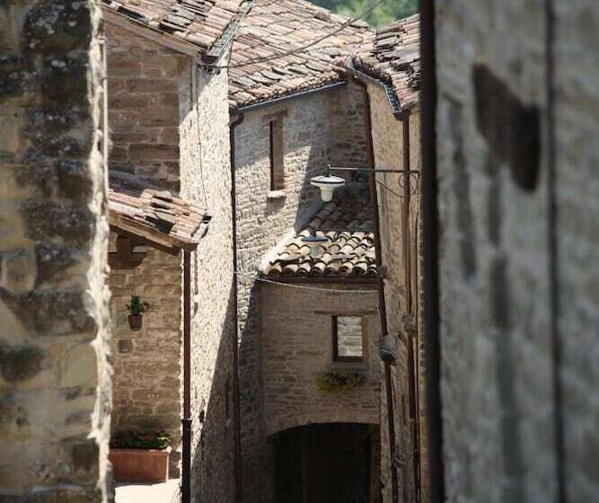 בית מלון כפרי Agriturismo Biologico Castello Della Pieve