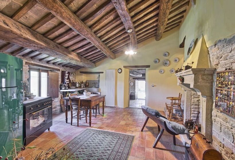 בית מלון כפרי Agriturismo Biologico Castello Della Pieve