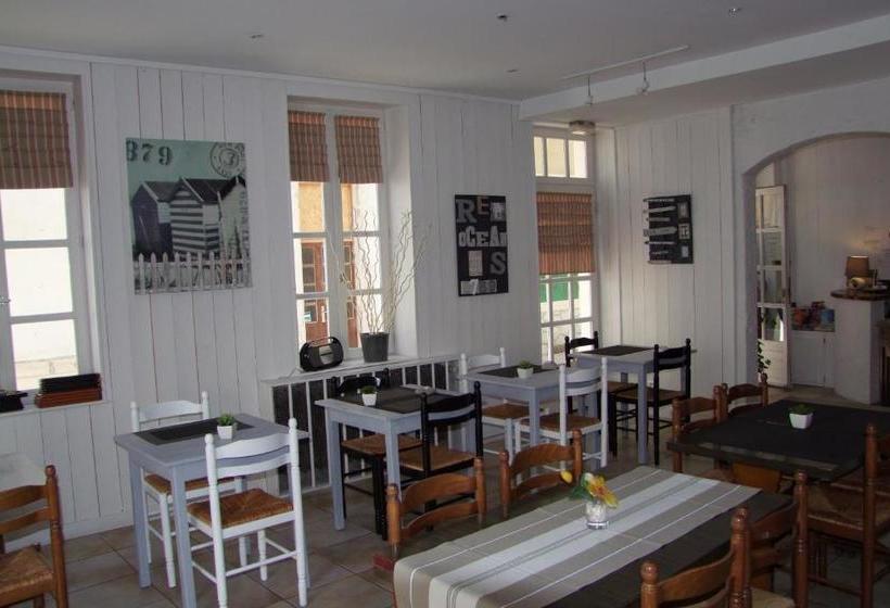 בית מלון כפרי Hôtel 2 étoiles Et Restaurant Le Galet Bleu