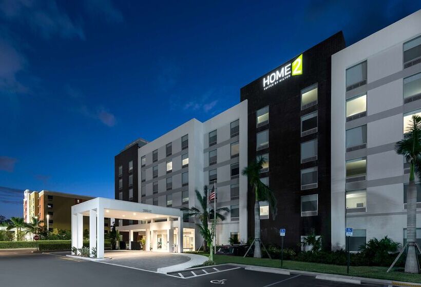 호텔 Home2 Suites By Hilton Ft. Lauderdale Airportcruise Port