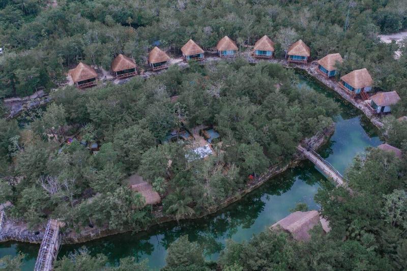 Отель Zamna Eco Lodge Tulum