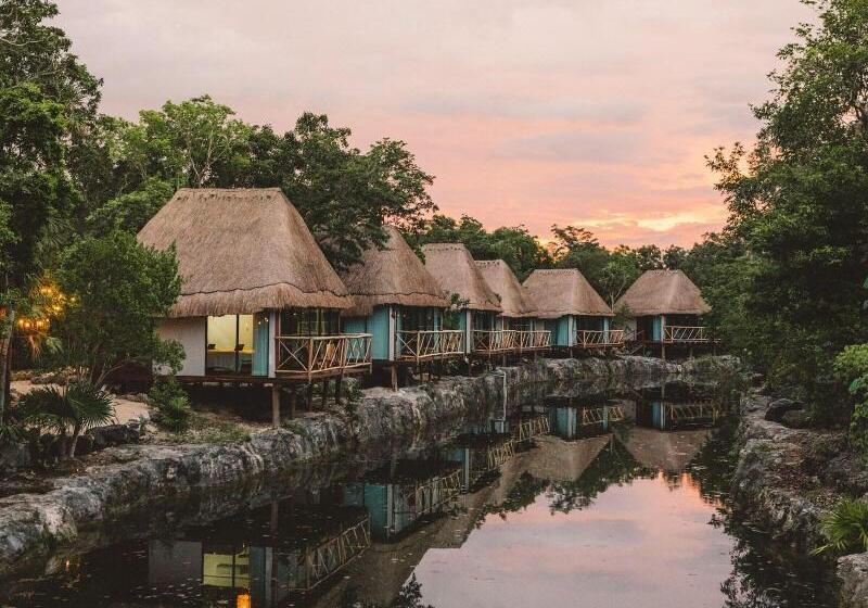 Отель Zamna Eco Lodge Tulum