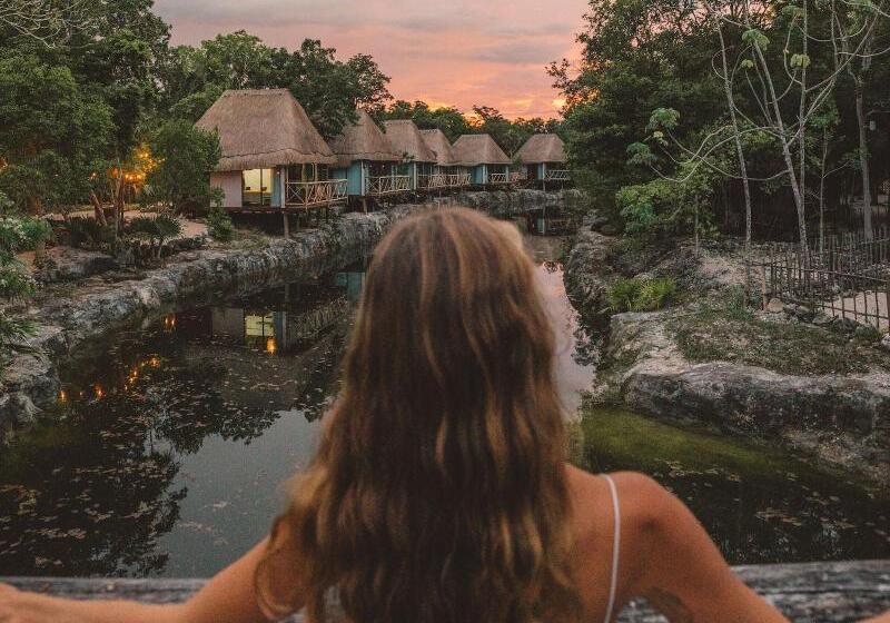 Отель Zamna Eco Lodge Tulum