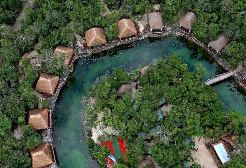 Отель Zamna Eco Lodge Tulum