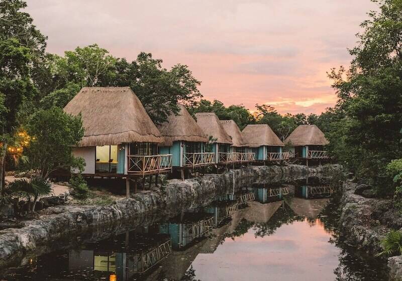 Отель Zamna Eco Lodge Tulum