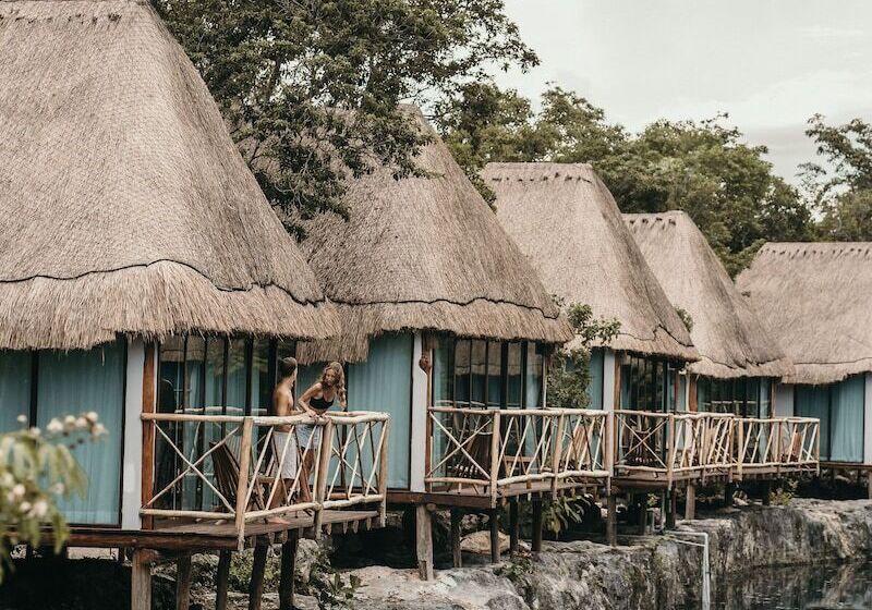 Отель Zamna Eco Lodge Tulum