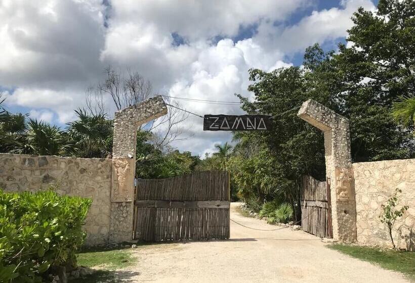 Отель Zamna Eco Lodge Tulum