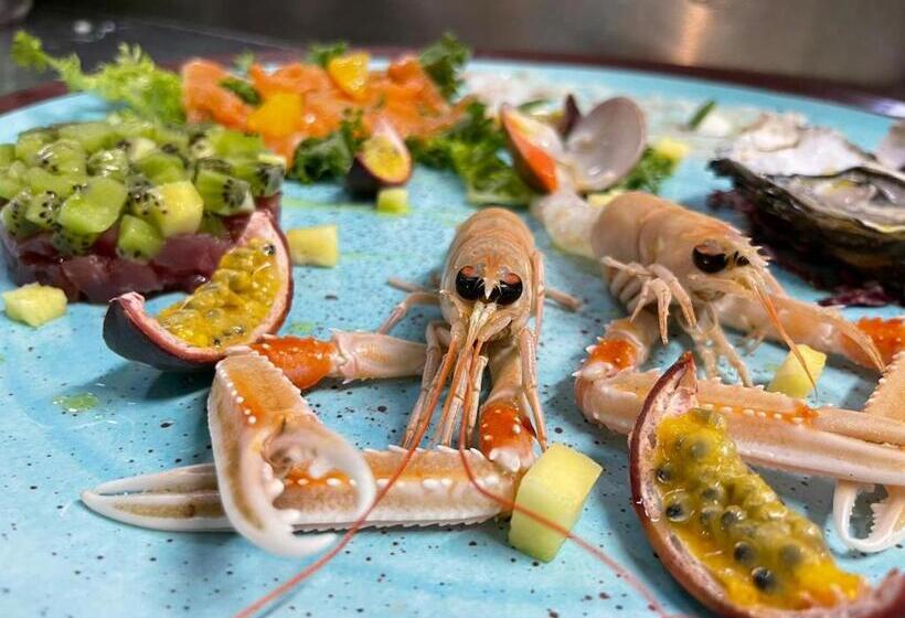 호텔 Mercurio Sul Mare   Fish Restaurant And Private Beach