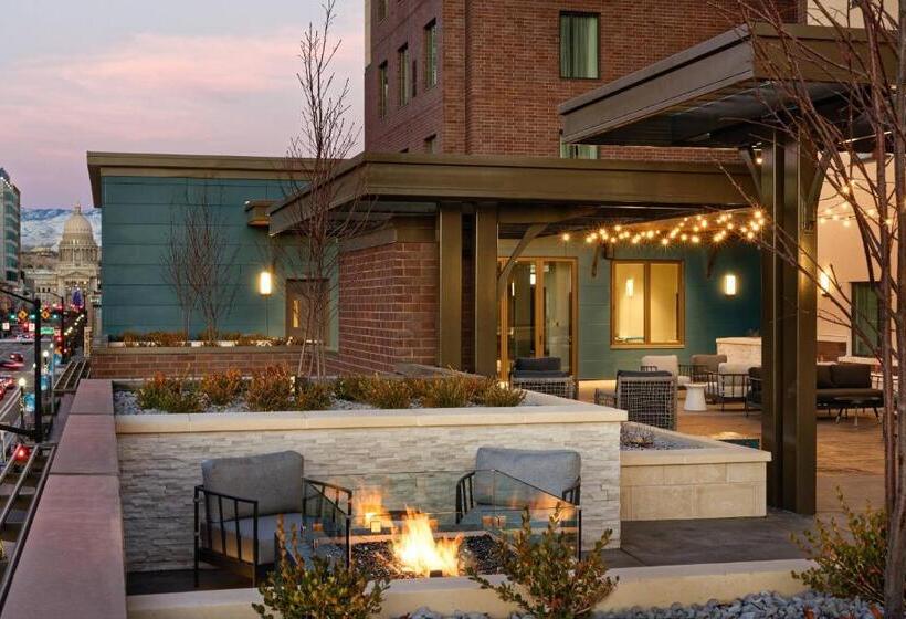 בית מלון כפרי Residence Inn By Marriott Boise Downtown City Center