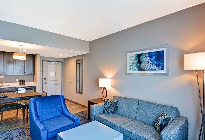 בית מלון כפרי Homewood Suites By Hilton West Bank Gretna