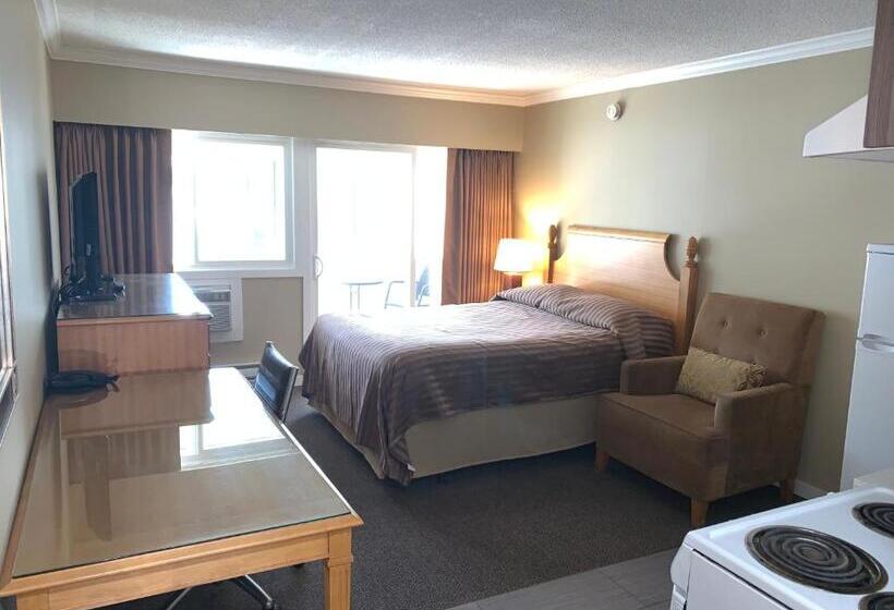 汽车旅馆  Okanagan Royal Park Inn By Elevate Rooms
