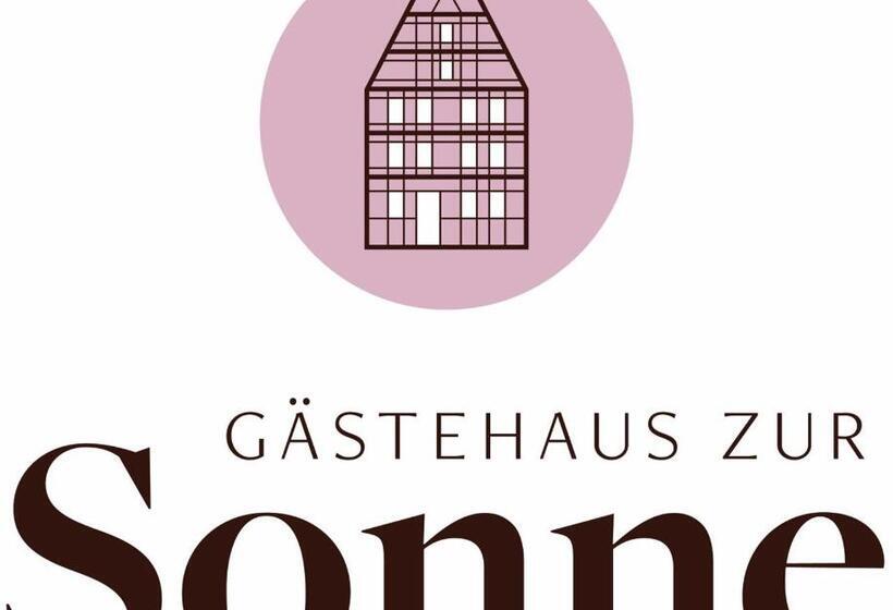 Bed and Breakfast Gastehaus Zur Sonne