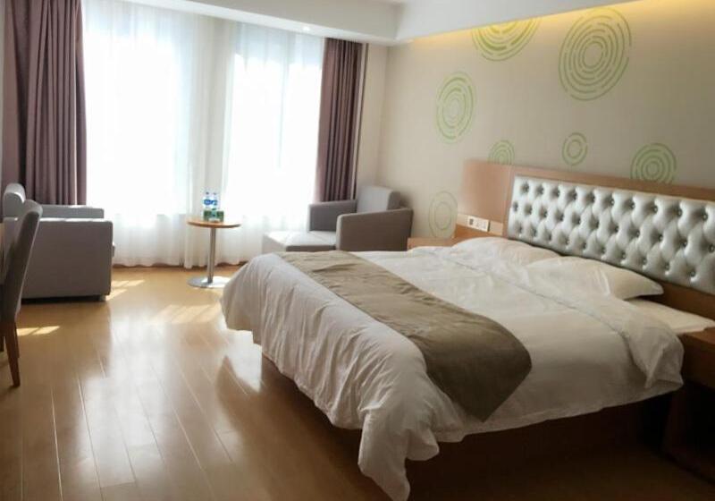 Otel Greentree Inn Anhui Fuyang Yingzhou District Positive Base Capital Business