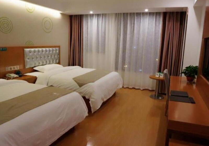 فندق Greentree Inn Anhui Fuyang Yingzhou District Positive Base Capital Business