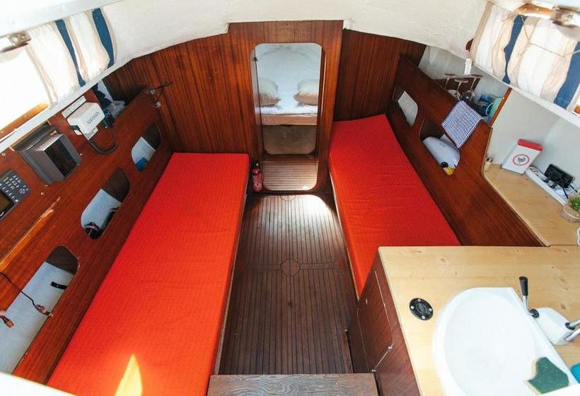 ベッドアンドブレックファースト Charmant Voilier Chauffé Nuit Insolite