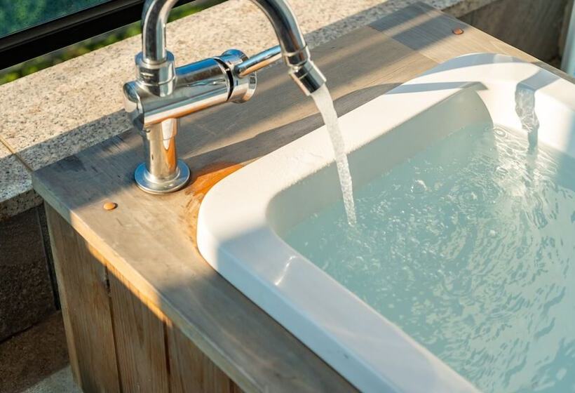 酒店 Yeosu Sunhill Spa Pension