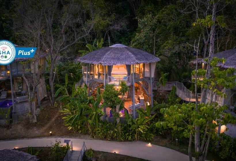 리조트 Treehouse Villas Adults Only