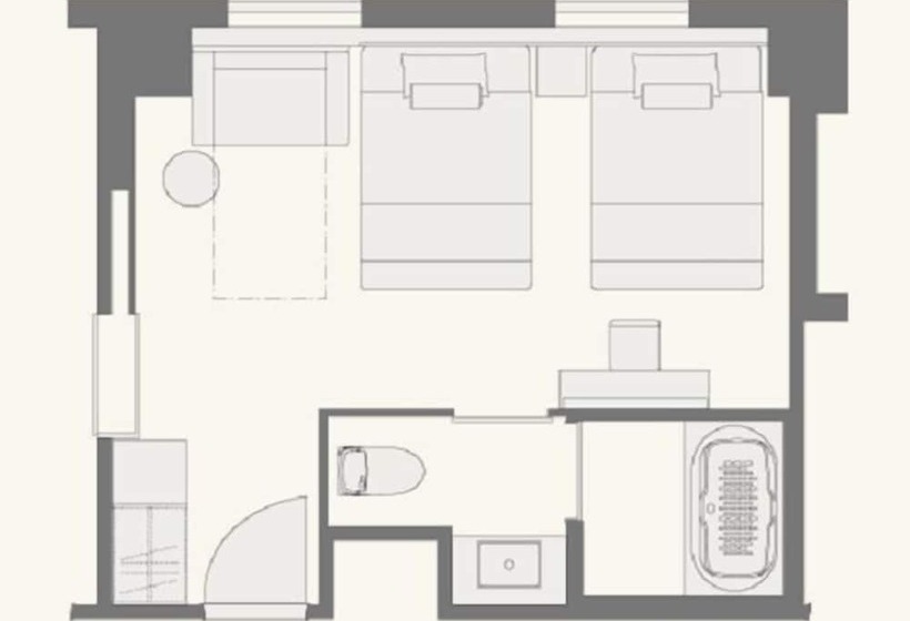 Отель The Rise Osaka Kitashinchi