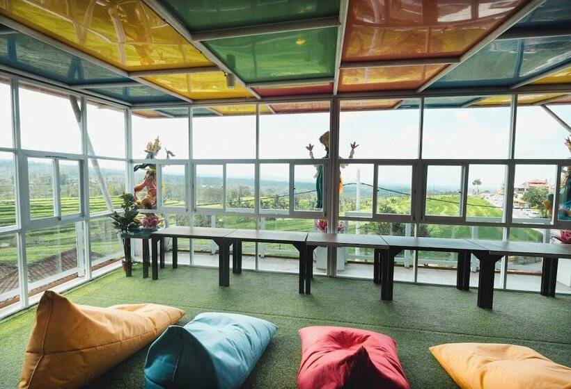 تختخواب و صبحانه Bhuana Agung Villa And Restaurant