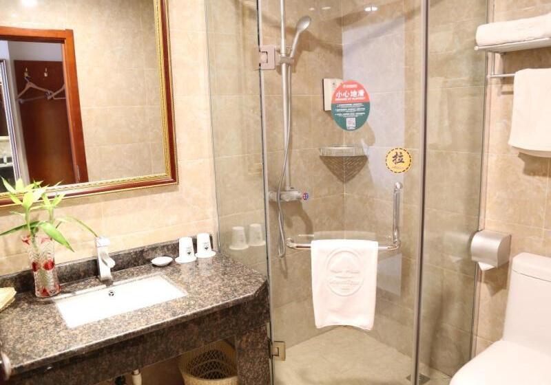 Hotel Greentree Inn Shandong Zaozhuang Shanting Jinkeguoji Yijiaren Business