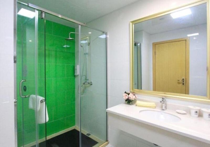 호텔 Greentree Inn Zhejiang Jiaxing Xiuzhou District Wangjiangjin Town Business